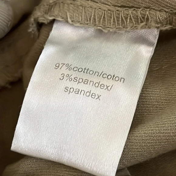 Pam & Gela Uniform Side Stripe Step Hem Pants in Wheat - Size 25 - NWT - Picture 11 of 11